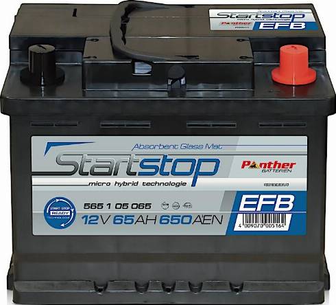 PANTHER SB.565105065 - Starter Battery autospares.lv