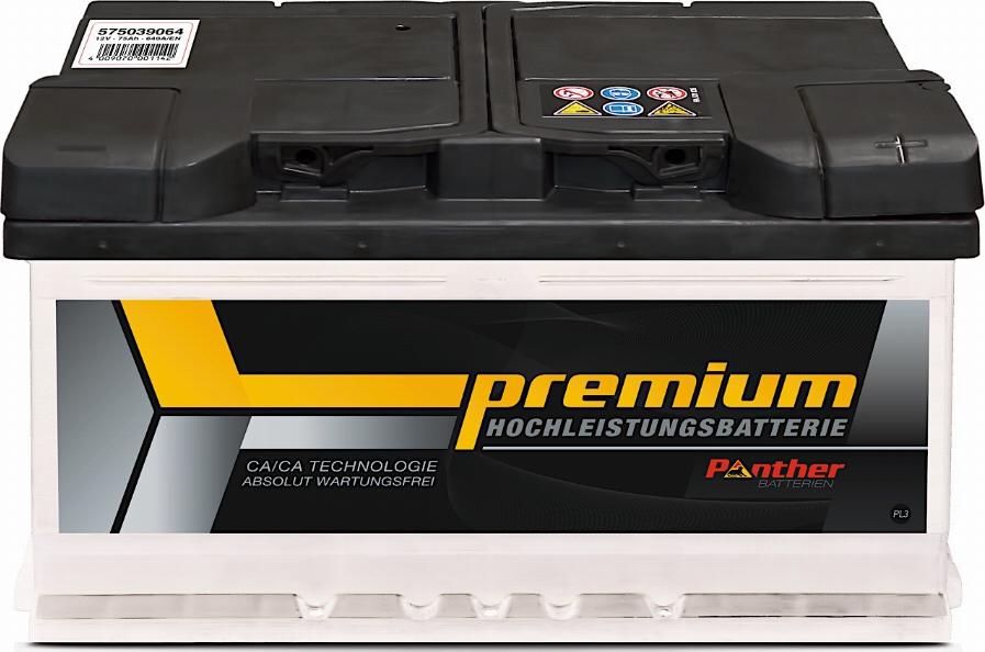 PANTHER SB.5753900 - Starter Battery autospares.lv