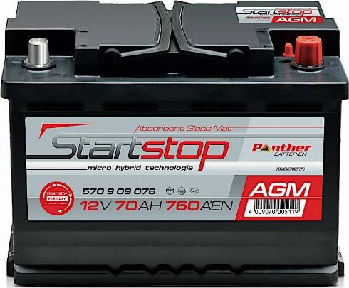 PANTHER SB.570909076 - Starter Battery autospares.lv