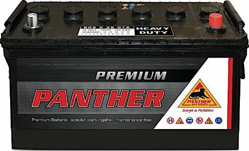 PANTHER SB.6052533 - Starter Battery autospares.lv