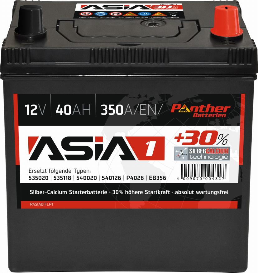 PANTHER SB.ASIA01 - Starter Battery autospares.lv