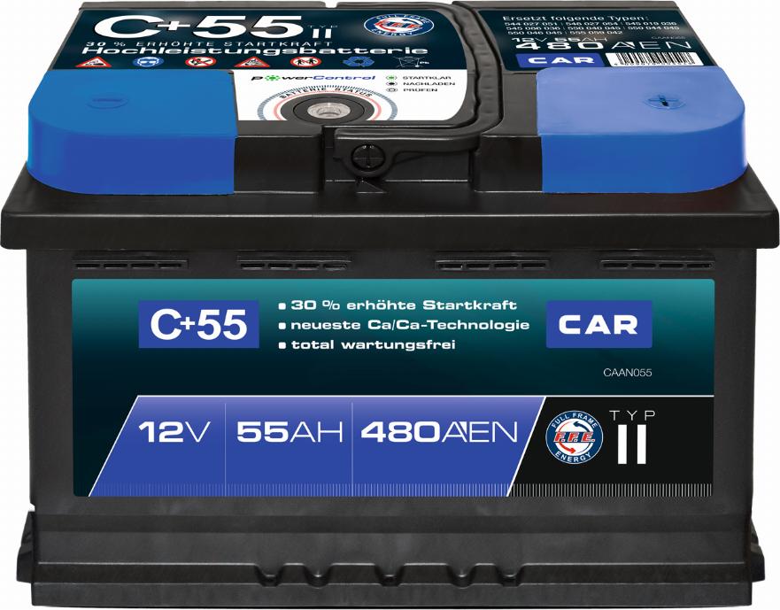 PANTHER SB.C55 - Starter Battery autospares.lv