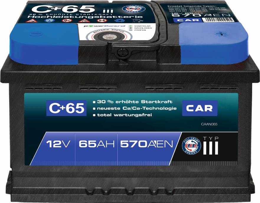 PANTHER SB.C65 - Starter Battery autospares.lv