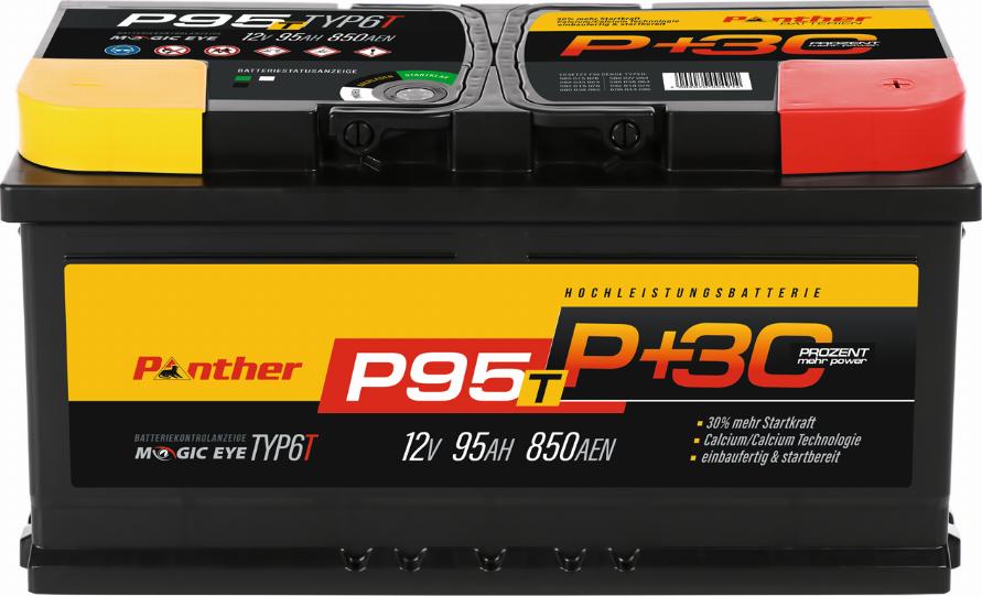 PANTHER SB.P95T - Starter Battery autospares.lv