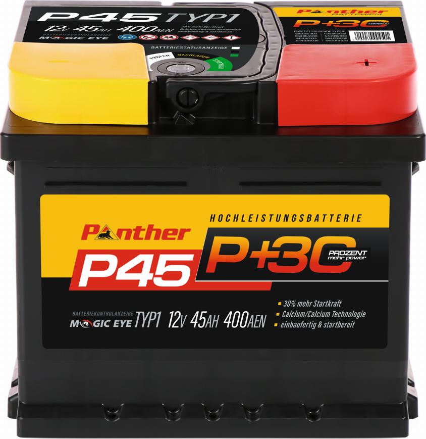 PANTHER SB.P45 - Starter Battery autospares.lv