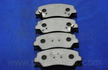 Parts-Mall PKA-049 - Brake Pad Set, disc brake autospares.lv