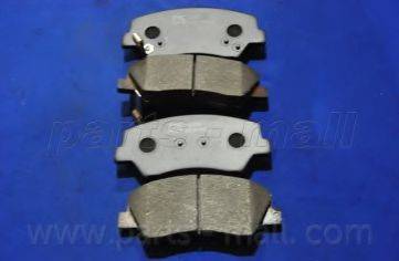Parts-Mall PKA-049 - Brake Pad Set, disc brake autospares.lv