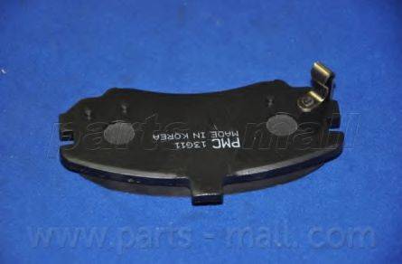 Parts-Mall PKA-034 - Brake Pad Set, disc brake autospares.lv