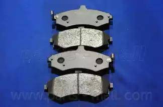 Parts-Mall PKA-021-S - Brake Pad Set, disc brake autospares.lv