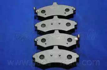 Parts-Mall PKA-021 - Brake Pad Set, disc brake autospares.lv