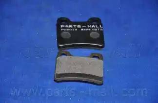 Parts-Mall PKB-019 - Brake Pad Set, disc brake autospares.lv