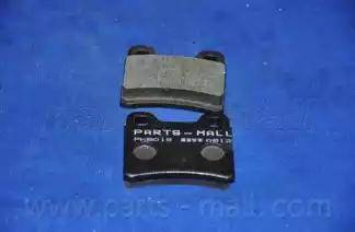 Parts-Mall PKB-019 - Brake Pad Set, disc brake autospares.lv