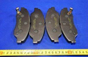 Parts-Mall PKB-014 - Brake Pad Set, disc brake autospares.lv