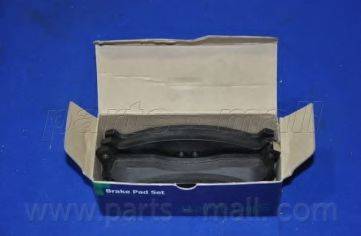 Parts-Mall PKB-015 - Brake Pad Set, disc brake autospares.lv