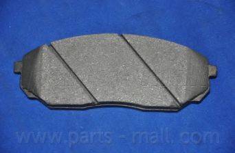 Parts-Mall PKB-020 - Brake Pad Set, disc brake autospares.lv