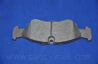 Parts-Mall PKC-005 - Brake Pad Set, disc brake autospares.lv