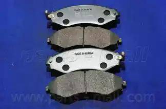 Parts-Mall PKC-008 - Brake Pad Set, disc brake autospares.lv