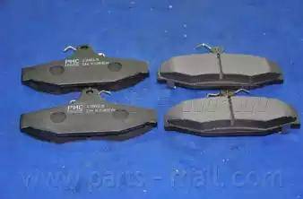 Parts-Mall PKD-008 - Brake Pad Set, disc brake autospares.lv