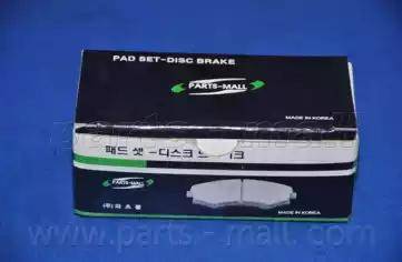 Parts-Mall PKF-003-S - Brake Pad Set, disc brake autospares.lv