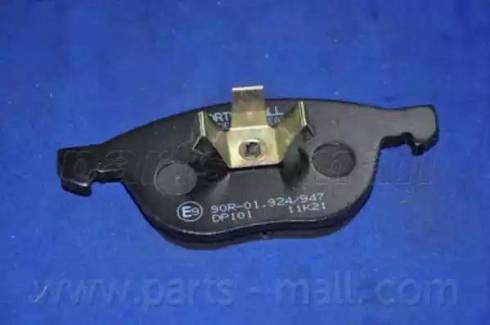 Parts-Mall PKH-E06 - Brake Pad Set, disc brake autospares.lv