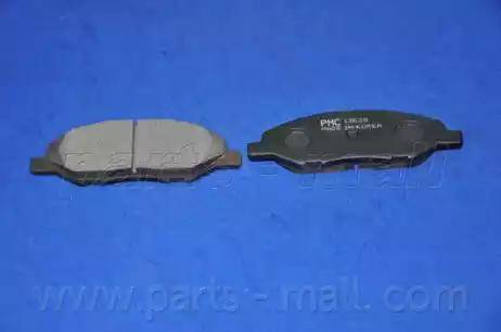 Parts-Mall PKW-011 - Brake Pad Set, disc brake autospares.lv