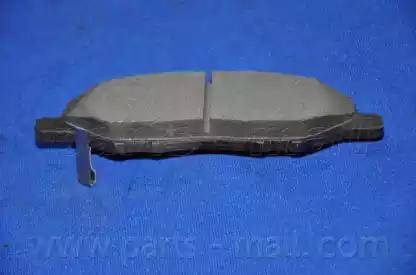 Parts-Mall PKW-011 - Brake Pad Set, disc brake autospares.lv