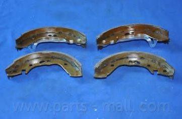 Parts-Mall PLA-002 - Brake Shoe Set autospares.lv