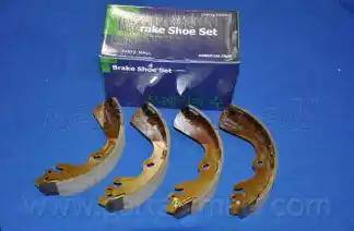 Parts-Mall PLA-026 - Brake Shoe Set autospares.lv