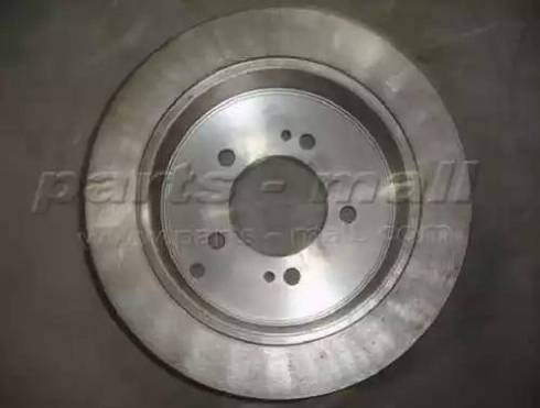 Parts-Mall PRA-026 - Brake Disc autospares.lv