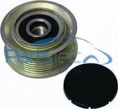 PartsTec PTA104-0055 - Pulley, alternator, freewheel clutch autospares.lv