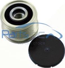 PartsTec PTA104-0056 - Pulley, alternator, freewheel clutch autospares.lv