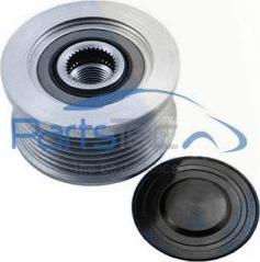 PartsTec PTA104-0052 - Pulley, alternator, freewheel clutch autospares.lv