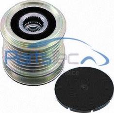 PartsTec PTA104-0064 - Pulley, alternator, freewheel clutch autospares.lv