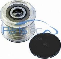 PartsTec PTA104-0067 - Pulley, alternator, freewheel clutch autospares.lv