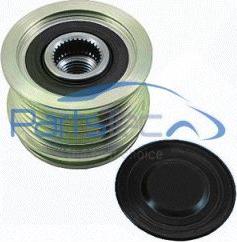 PartsTec PTA104-0006 - Pulley, alternator, freewheel clutch autospares.lv