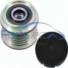 PartsTec PTA104-0015 - Pulley, alternator, freewheel clutch autospares.lv