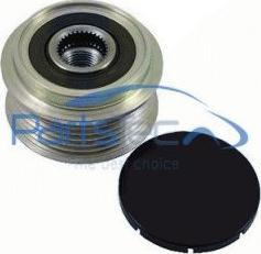 PartsTec PTA104-0012 - Pulley, alternator, freewheel clutch autospares.lv
