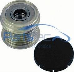 PartsTec PTA104-0087 - Pulley, alternator, freewheel clutch autospares.lv