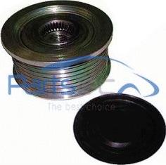 PartsTec PTA104-0106 - Pulley, alternator, freewheel clutch autospares.lv