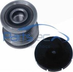 PartsTec PTA104-0102 - Pulley, alternator, freewheel clutch autospares.lv