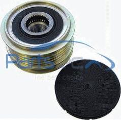 PartsTec PTA104-0127 - Pulley, alternator, freewheel clutch autospares.lv