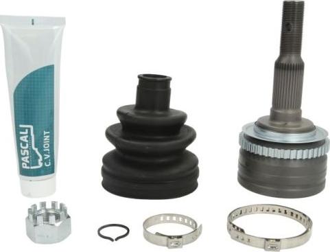 Pascal G10004PC - Joint Kit, drive shaft autospares.lv