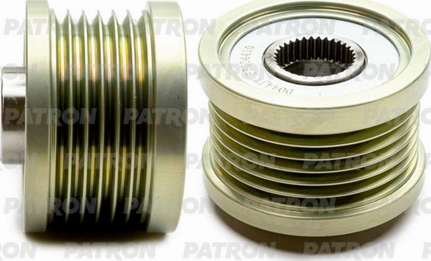 Patron P5004410 - Pulley, alternator, freewheel clutch autospares.lv