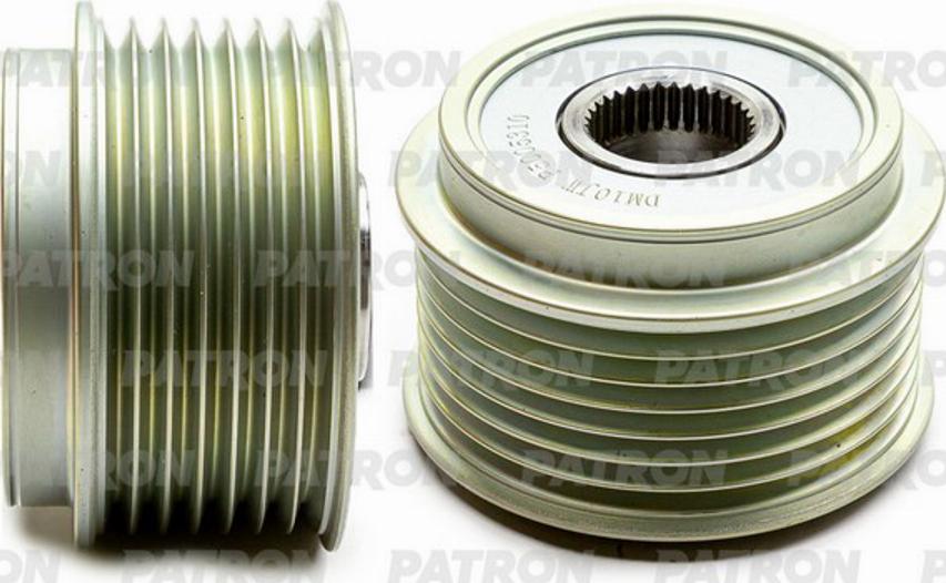 Patron P5005310 - Pulley, alternator, freewheel clutch autospares.lv