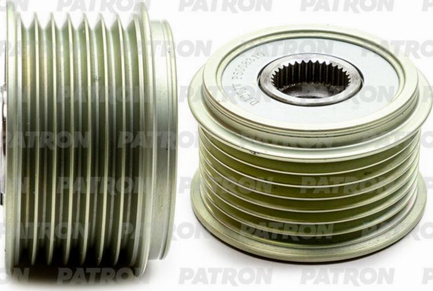 Patron P5008310 - Pulley, alternator, freewheel clutch autospares.lv