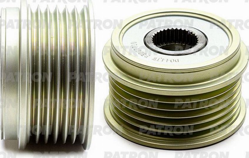 Patron P5007710 - Pulley, alternator, freewheel clutch autospares.lv