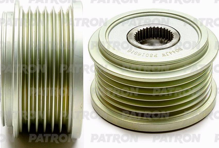 Patron P5016010 - Pulley, alternator, freewheel clutch autospares.lv