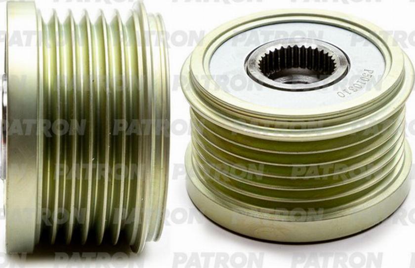 Patron P5010310 - Pulley, alternator, freewheel clutch autospares.lv