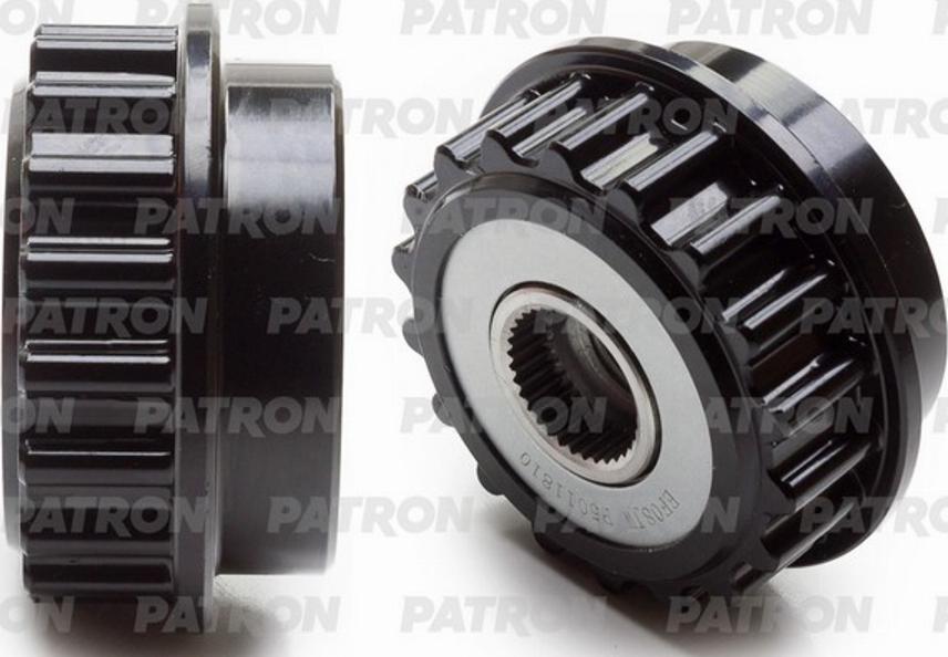 Patron P5011810 - Pulley, alternator, freewheel clutch autospares.lv