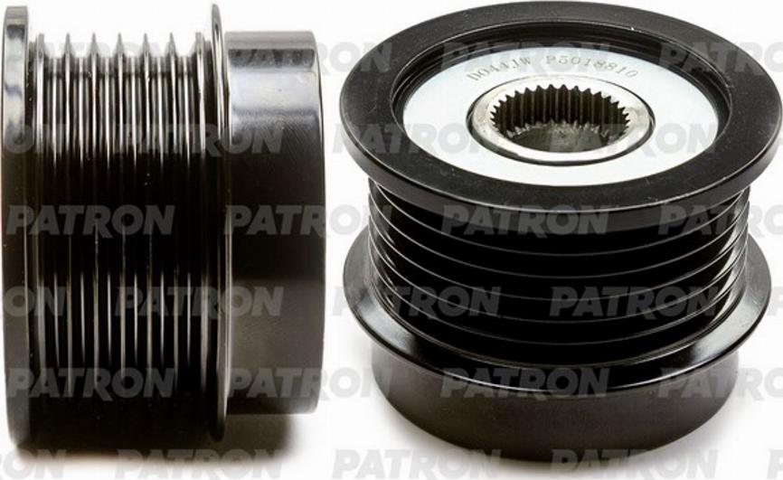 Patron P5018810 - Pulley, alternator, freewheel clutch autospares.lv